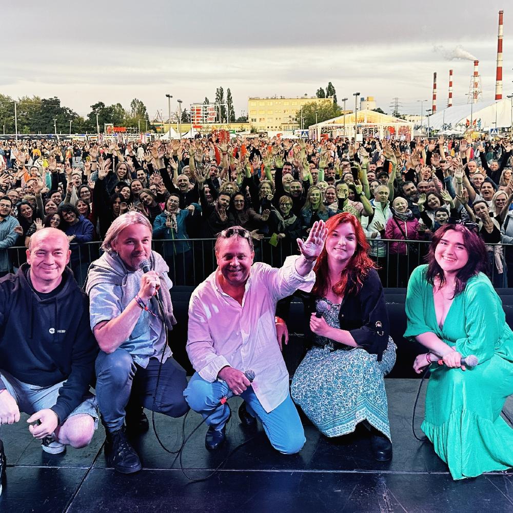 Męskie Granie 2023 - Kuba Strzyczkowski i Agnieszka Szwajgier na Scenie Radia 357 & SKODY
