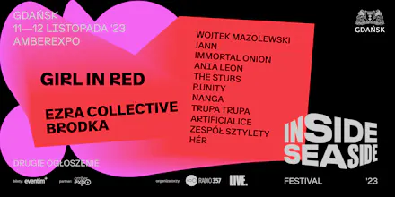 Inside Seaside – line-up festiwalu powiększa się! Sprawdź, kto zagra w Gdańsku