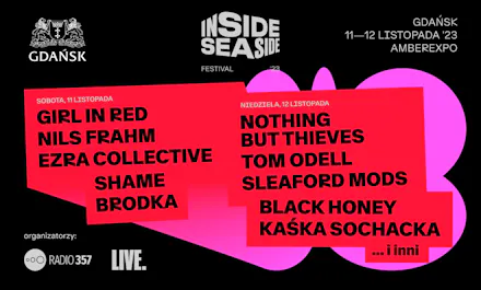 Znamy pełny line-up Inside Seaside 2023!