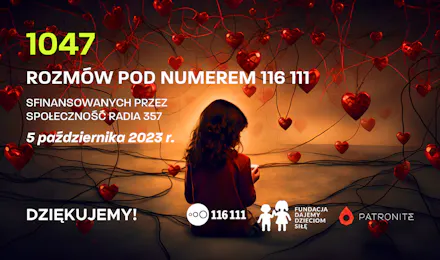 Sfinansowaliście… 1047 rozmów! Zobacz, co się u nas działo 5 października!