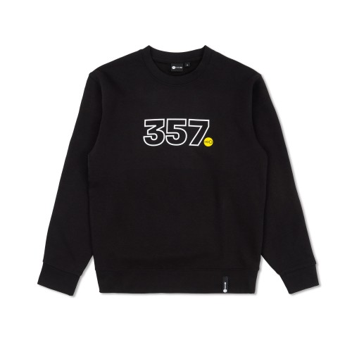 Czarna bluza bez kaptura