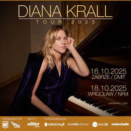 Diana Krall ponownie wystąpi w Polsce