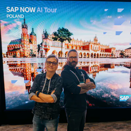Autorzy „Rzeczy technologicznej” odwiedzają konferencję SAP NOW AI Tour Poland 2025