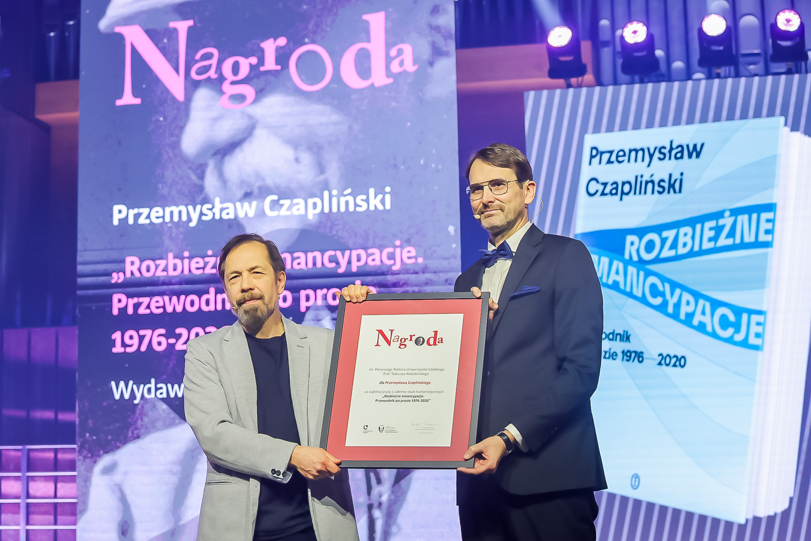 Profesor Przemysław Czapliński z UAM laureatem Nagrody im. Kotarbińskiego