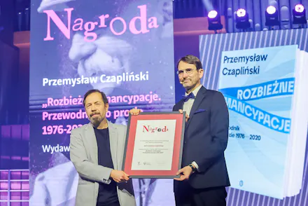 Profesor Przemysław Czapliński z UAM laureatem Nagrody im. Kotarbińskiego