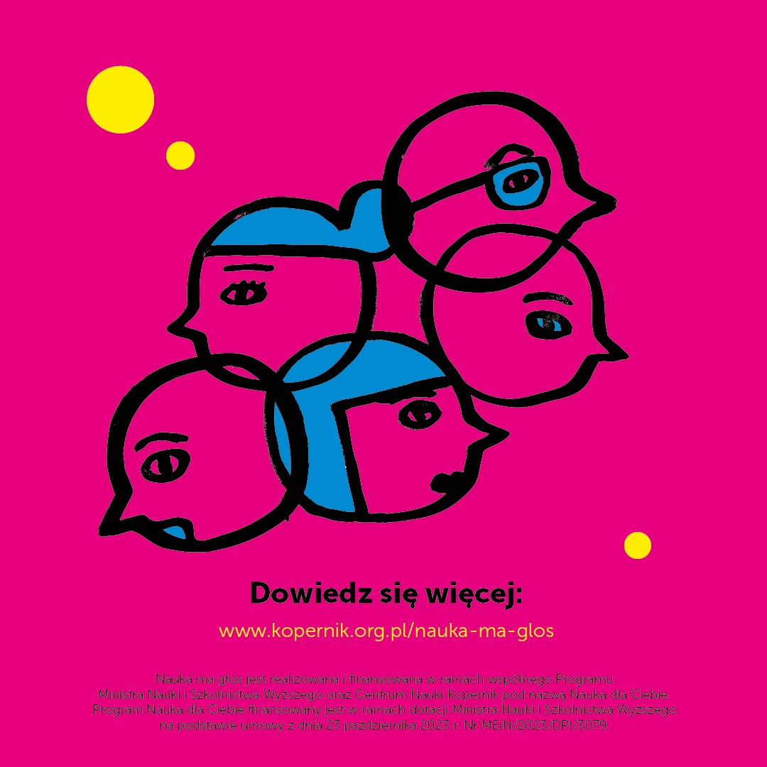 Nauka ma głos - o projekcie Centrum Nauki Kopernik w Patronautyce! 