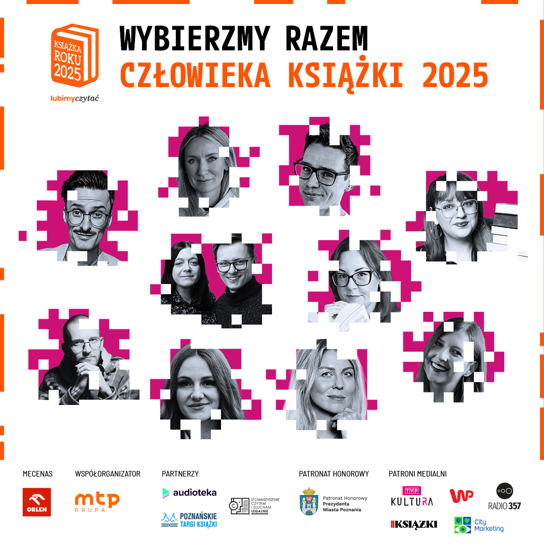 Plebiscyt Książka Roku 2025 serwisu Lubimyczytać.pl.