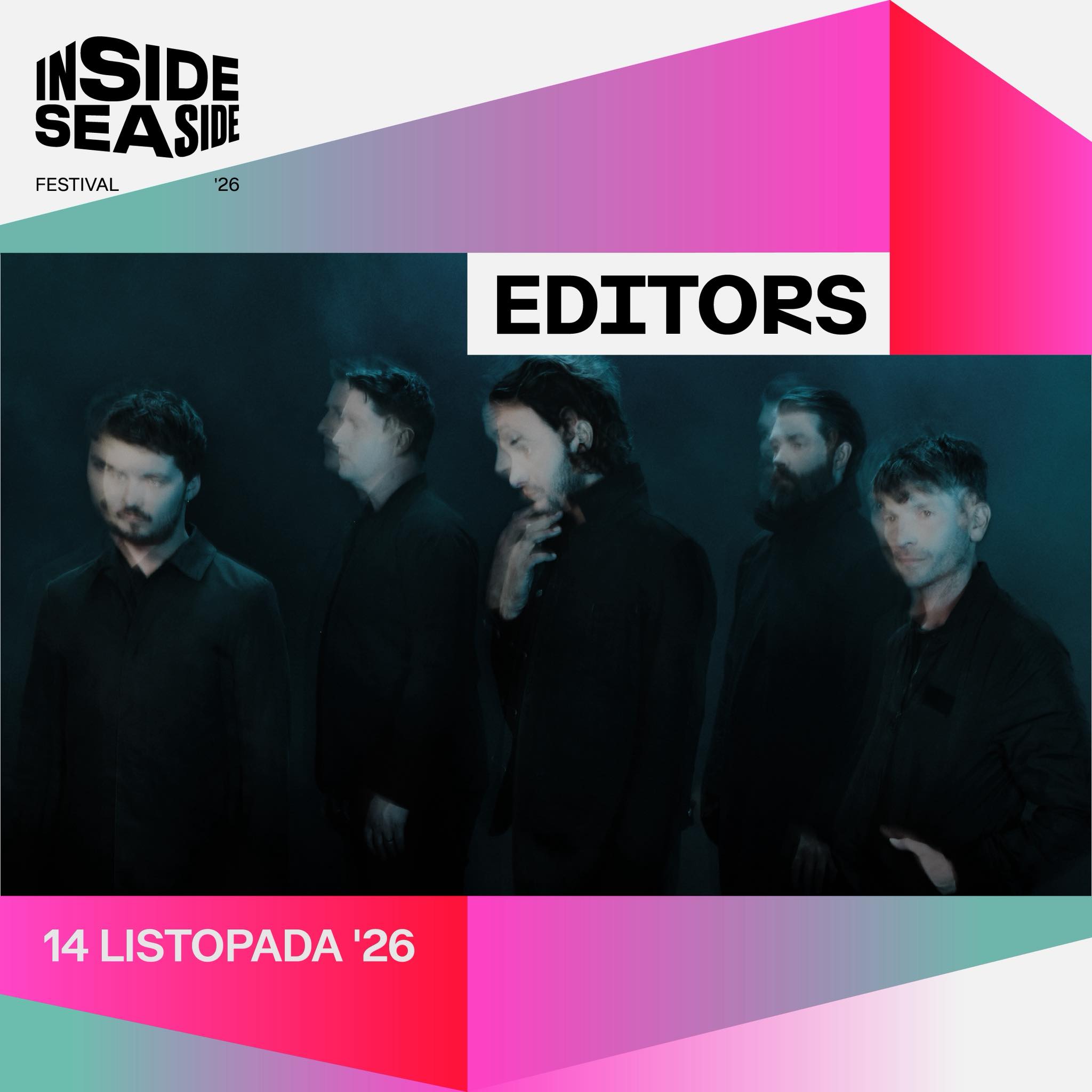 Zespół Editors kolejnym headlinerem Inside Seaside
