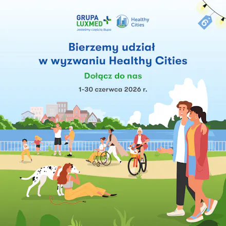 Bierzemy udział w kolejnej edycji wyzwania Healthy Cities!
