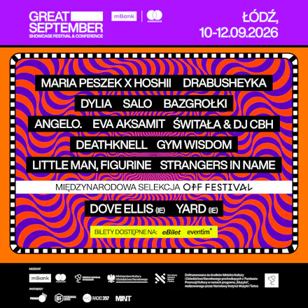 Nowe nazwiska w line-upie festiwalu Great September