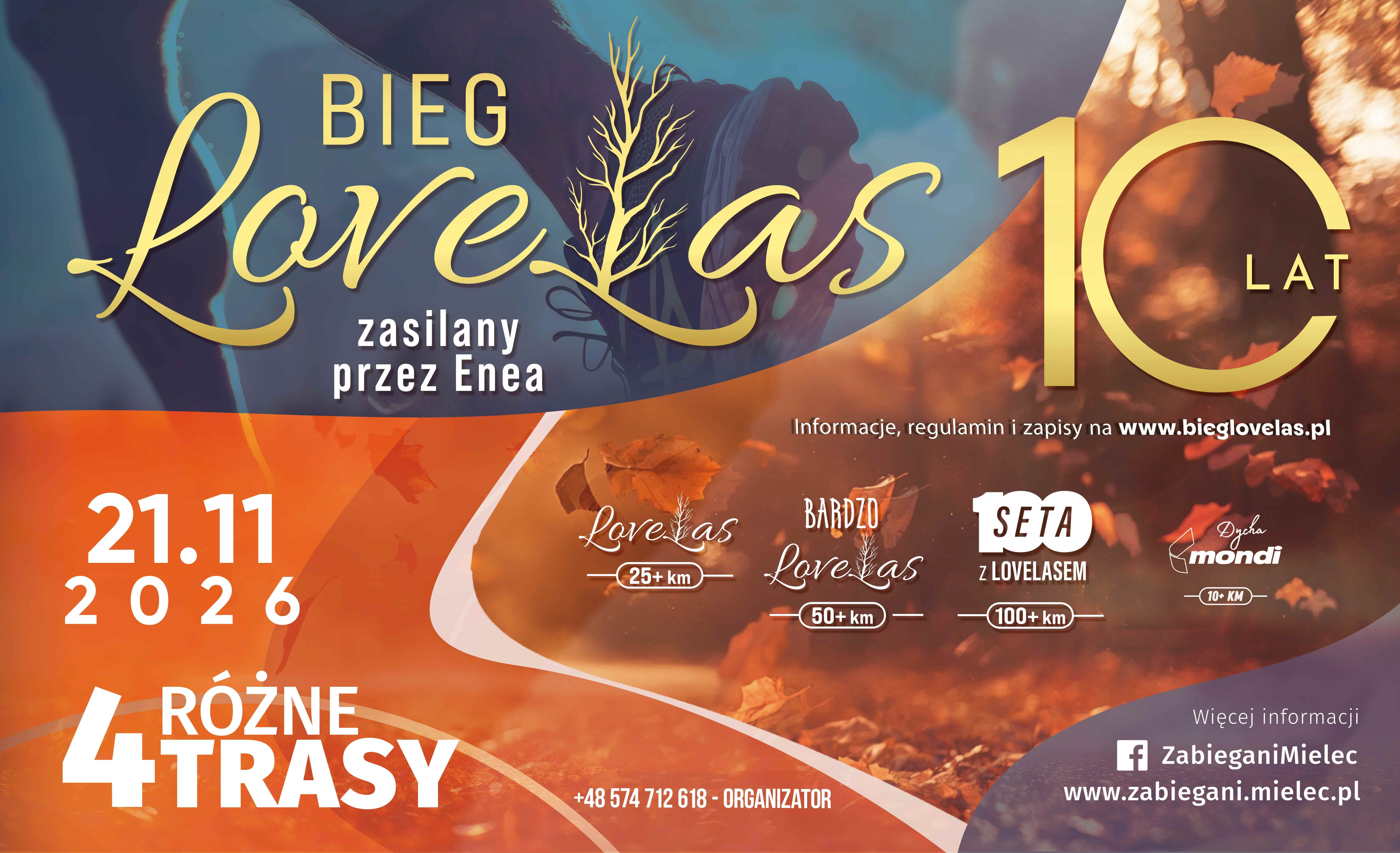 Zawody biegowe Bieg LoveLas