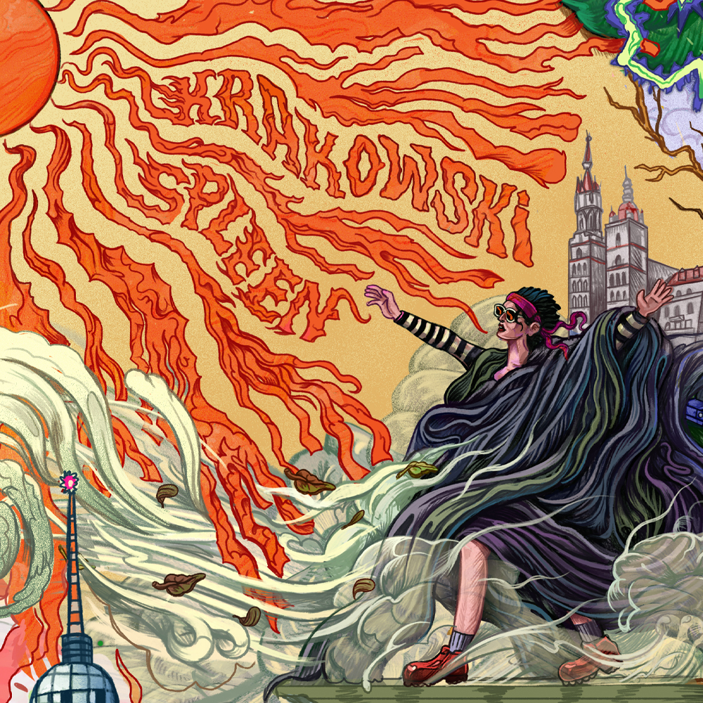 Mural Polski Top 2024 - #3 Maanam - Krakowski spleen